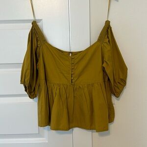 Off the shoulder FP top